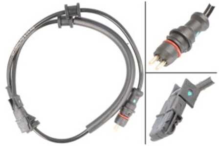 ABS-givare, Sensor, hjulvarvtal, Bakaxel, båda sidor, renault laguna ii, laguna grandtour ii, 82 00 084 126