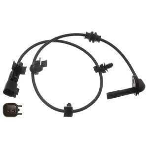 ABS-givare, Sensor, hjulvarvtal, Bakaxel, båda sidor, chevrolet,opel,vauxhall, 013324530, 013346945, 013470643, 12 47 003, 12 4