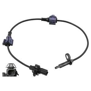 ABS-givare, Sensor, hjulvarvtal, Bakaxel höger, honda cr-v iv, 57470-T0G- A01