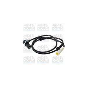 ABS-givare, Sensor, hjulvarvtal, Bakaxel vänster, fiat punto, punto cabriolet, punto van, lancia y, 7766249