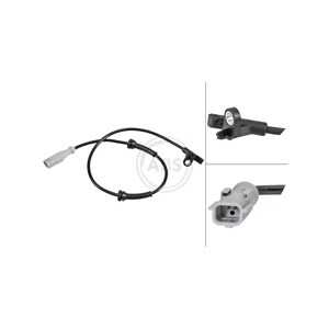 ABS-givare, Sensor, hjulvarvtal, Bakaxel vänster, smart forfour halvkombi, fortwo cabriolet, fortwo coupé, 4539055500