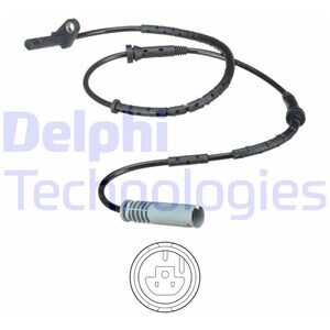 ABS-givare, Sensor, hjulvarvtal, Bakaxel, bmw 7 [e65, e66, e67], 3452 6758 290, 3452 6761 651, 3452 6761 801, 3452 6771 709