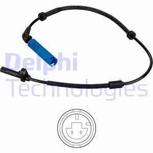 ABS-givare, Sensor, hjulvarvtal, Bakaxel, bmw x5 [e53], 3452 6760 534, 3452 6771 705