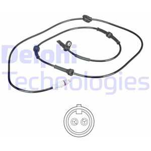 ABS-givare, Sensor, hjulvarvtal, Bakaxel, fiat stilo, stilo multi wagon, stilo van, 46816929