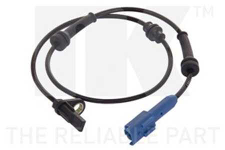 ABS-givare, Sensor, hjulvarvtal, Bakaxel, citroën c2, c2 enterprise, c3 i, c3 pluriel, peugeot 1007, 4545 98