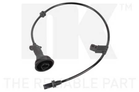 ABS-givare, Sensor, hjulvarvtal, Bakaxel, mercedes-benz a-klass [w169], b-klass sports tourer [w245], 169 540 08 17, 169 540 12