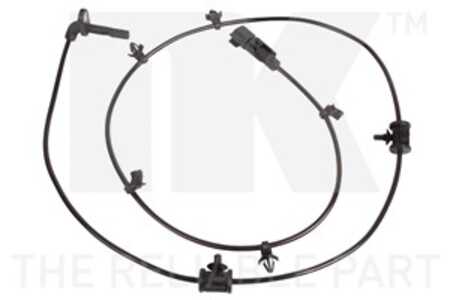 ABS-givare, Sensor, hjulvarvtal, Bakaxel, opel,vauxhall, 1235585, 12841557