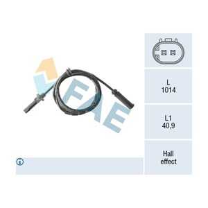 ABS-givare, Sensor, hjulvarvtal, Bakaxel, bmw x5 [e70, f15, f85], x6 [e71, e72, f16, f86], 34 52 6 771 777