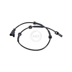 ABS-givare, Sensor, hjulvarvtal, Bakaxel, fiat panda, panda van, 51890528, 60964