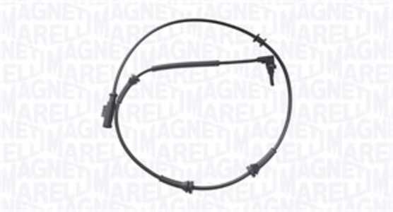 ABS-givare, Sensor, hjulvarvtal, Fram, höger eller vänster, fiat panda, panda van, lancia ypsilon, 51846660, 52012823, 52070359