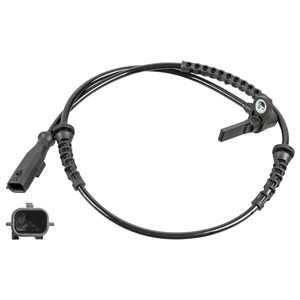 ABS-givare, Sensor, hjulvarvtal, Fram, höger eller vänster, renault twingo ii, twingo skåp/halvkombi ii, wind, 47 91 008 68R, 8