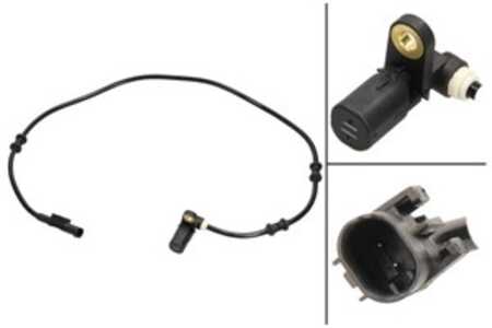 ABS-givare, Sensor, hjulvarvtal, framaxel höger, mercedes-benz m-klass [w163], 163 540 08 17, 1635400817, A163 540 08 17, A1635