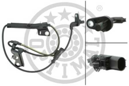 ABS-givare, Sensor, hjulvarvtal, framaxel höger, toyota corolla sedan, 89542 02110