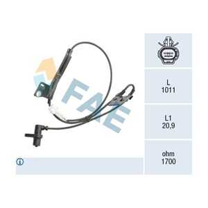 ABS-givare, Sensor, hjulvarvtal, framaxel höger, toyota corolla, corolla kombi, corolla sedan, corolla verso, 89542-12070