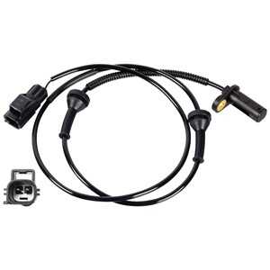 ABS-givare, Sensor, hjulvarvtal, framaxel vänster, volvo xc90 i, xc90 van i, 30682479, 30773737, 31423607, 8634237