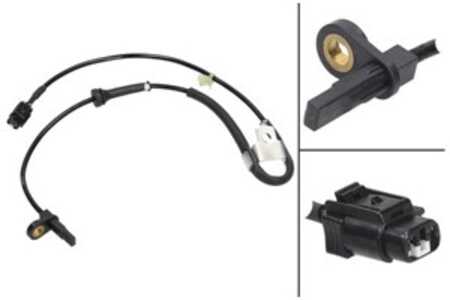 ABS-givare, Sensor, hjulvarvtal, framaxel vänster, opel agila, suzuki splash, vauxhall agila mk ii, 47 09 219, 56220-51K00, 931