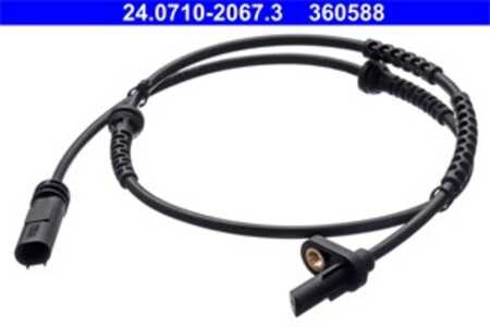 ABS-givare, Sensor, hjulvarvtal, Framaxel, bmw, 34 52 6 784 902