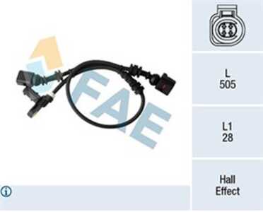 ABS-givare, Sensor, hjulvarvtal, Framaxel, ford galaxy i, seat alhambra, vw sharan, 1207332, 13001685, 2M21-2B372-EA, 7M3 927 8