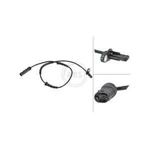 ABS-givare, Sensor, hjulvarvtal, Framaxel, bmw ix3 [g08], x3 [g01, f97, g08], x3 van [g01], x4 [g02, f98], 34526871064, 3452689