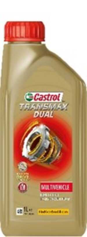 Automatväxellådsolja(ATF) Castrol Transmax Dual Multiveh,1L, passar många modeller