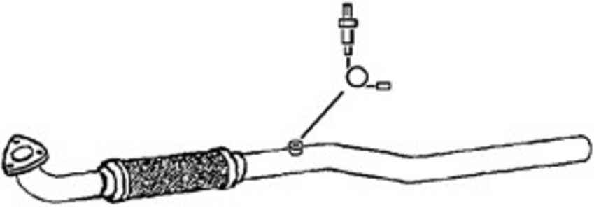 Avgasrör, Mitt, opel astra g halvkombi, astra g kombi, astra g sedan, astra h, astra h kombi, vauxhall astra mk v, 24465371, 55