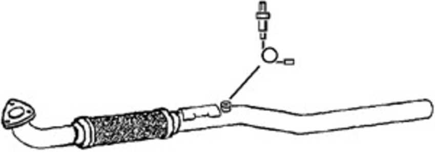 Avgasrör, Mitt, opel astra h, astra h kombi, astra h twintop, zafira / zafira family b, vauxhall astra mk v, zafira mk ii, 5555