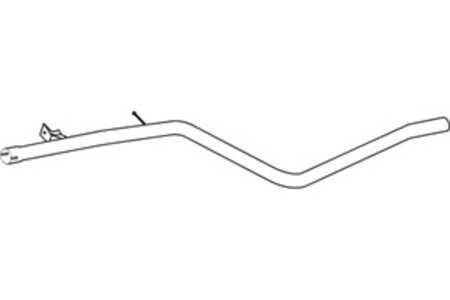 Avgasrör, Mitt, dacia duster, duster skåp/suv, 200107067R