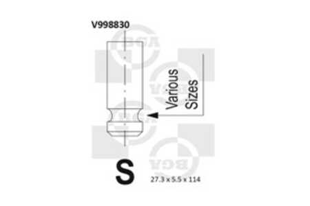 Avgasventil, renault laguna ii, laguna grandtour ii, megane cabriolet i, megane coach i, 7701471781