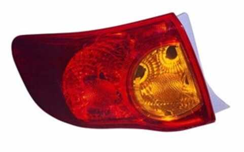 Baklykta, Höger, toyota corolla, 8155102410, 81551-02410, 8155112A10, 81551-12A10