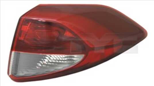 Baklykta, Vänster, hyundai tucson, tucson skåp/suv, 92401D3000, 92401-D3000, 92401D7000, 92401-D7000