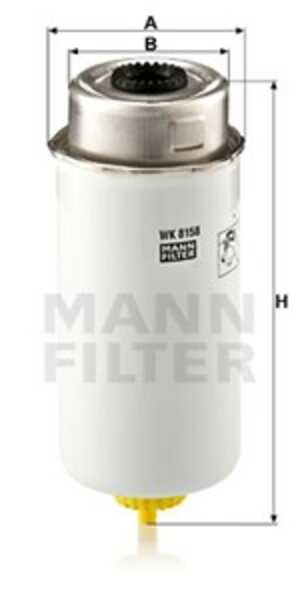 Bränslefilter, ford transit buss, transit flak/chassi, transit skåp, transit tourneo buss, 1370 779, 1685 861, 6C11-9176-AA, 6C