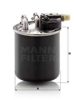 Bränslefilter, infiniti,mercedes-benz, 16401-HG00D, 607 090 13 52, 642 090 65 52, A 607 090 13 52, A 642 090 65 52