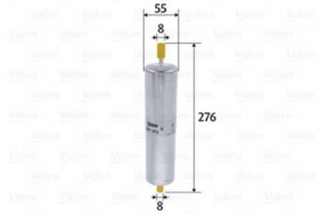 Bränslefilter, land rover freelander i, WJN000080