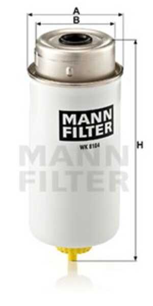 Bränslefilter, ford transit buss, transit flak/chassi, transit skåp, 1712934, 2C11-9176-BA, 2C11-9176-BB, 4437 885