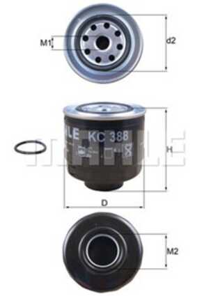 Bränslefilter, mitsubishi l200 / triton, 1770A012, 1770A374, MZ690441