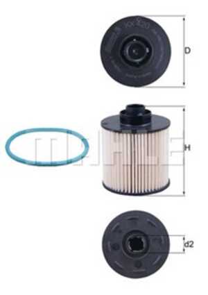 Bränslefilter, citroën,ds,ford,ford usa,opel,peugeot,toyota, 1643624980, 1870169, 1872137, 1872152, 2171748, 2247126, 3642476, 