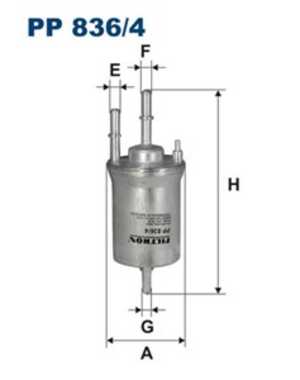 Bränslefilter, audi,seat,skoda,vw, 6Q0 201 051 A, 6Q0 201 051 C, 6Q0 201 051 J