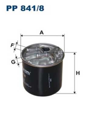 Bränslefilter, mercedes-benz, 642 090 16 52, 642 092 02 01, A 642 090 16 52, A 642 092 02 01