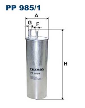 Bränslefilter, vw, 7H0 127 401 A, 7H0 127 401 B, 7H0 127 401 F, 7H0 127 401