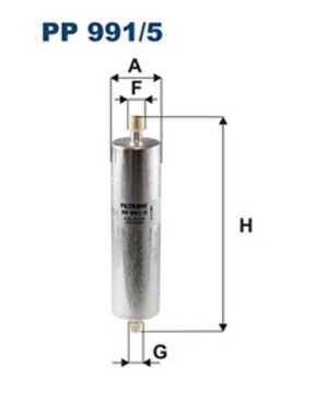 Bränslefilter, audi a6 allroad c7, a6 c7, a6 c7 avant, a7 sportback, 4G0 127 401