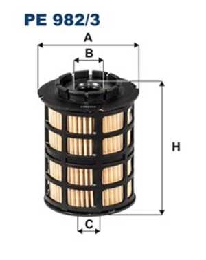 Bränslefilter, chevrolet aveo halvkombi, aveo sedan, trax, opel mokka / mokka x, vauxhall mokka / mokka x, 818013, 96896403