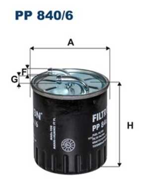 Bränslefilter, mercedes-benz,chrysler, 05174056AA, 646 092 00 01, 646 092 03 01, 646 092 05 01, 71775178, A 646 092 00 01, A 64