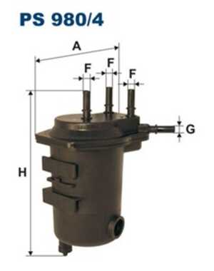 Bränslefilter, nissan,renault, 16400-00Q0K, 77 01 061 576, 77 01 063 611, 82 00 151 379, 82 00 458 397