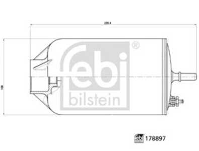 Bränslefilter, vw crafter buss, crafter flak/chassi, crafter skåp, grand california camper, 2N0 127 401 B, 2N0 127 401 E, 2N0 1