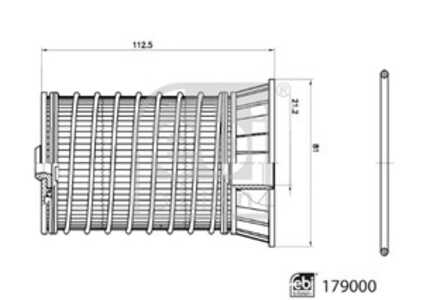 Bränslefilter, citroën,fiat,opel,peugeot, 16 381 495 80, 16 742 109 80, 77368556, 77368658