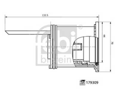 Bränslefilter, audi, 8W0 127 177, 8W0 127 434