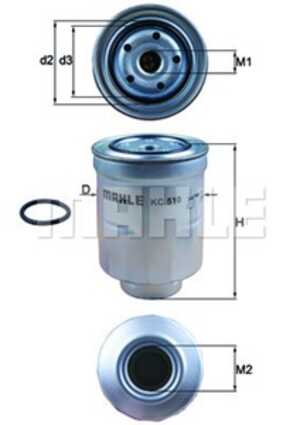 Bränslefilter, citroën,mitsubishi,peugeot,subaru,toyota, 1608933780, 1770A172, 1770A253, 2330030340, 2339030340, 2339036760, 42