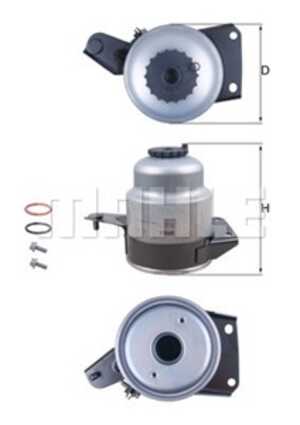 Bränslefilter, toyota auris, auris kombi, avensis kombi, avensis sedan, verso, verso van, 233000X010, 233900X010