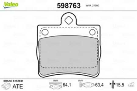 Bromsbeläggsats, Bakaxel, Framaxel, mercedes-benz, 0024205120, 24205120, A0024205120