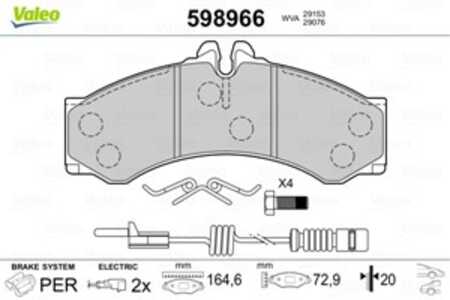 Bromsbeläggsats, Bakaxel, Framaxel, mercedes-benz,vw, 0024204120, 0024204220, 24204120, 24204220, 2D0698151A, A0024204120